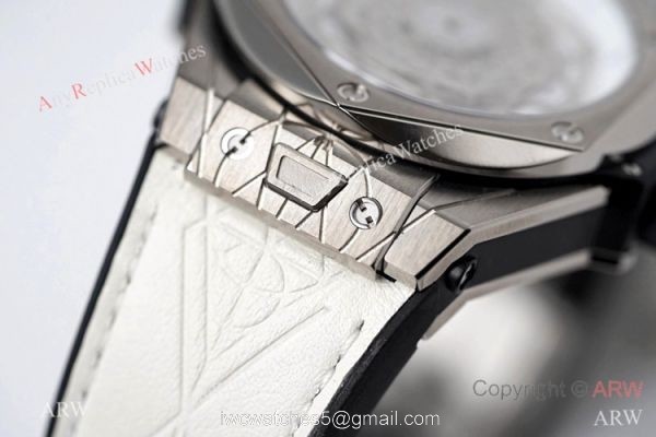 NEW! Swiss HUB1213 Hublot Big Bang Sang Bleu Titanium Watch 45mm 4