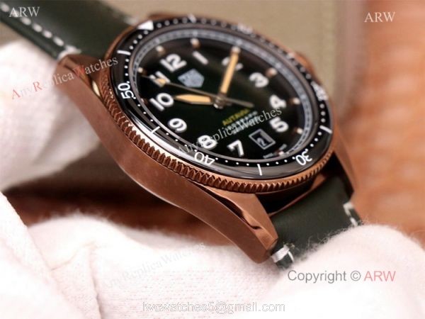 Best Tag Heuer Isograph 2020 Vintage Watches Replica With Dark Green Dial 4