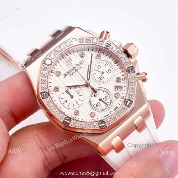 Audemars Piguet Royal Oak Offshore Watches Rose Gold Diamond 4