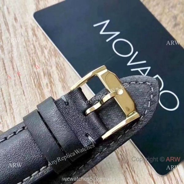 Copy Movado Celestograf Chronograph Watches White Dial 4
