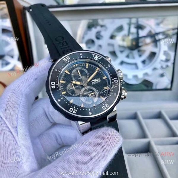 Oris ProDiver Stianless Steel Chrono Watches 46mm 4