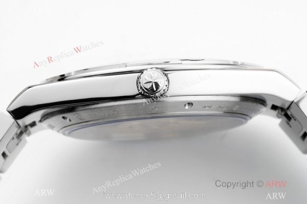 Grade 1A Vacheron Constantin Overseas Ultra-thin Replica Watch Rhodium Face Stainless Steel 4