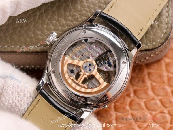 NEW! AAA Replica Jaeger-LeCoultre Master Ultra Thin Perpetual Watch Black Dial 4