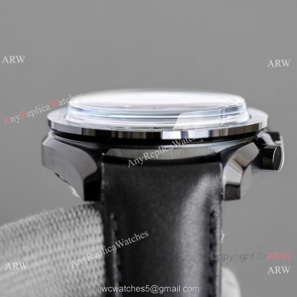 JH Omega Speedmaster Chronograph Swiss 9300 Watch Black Ceramic 4