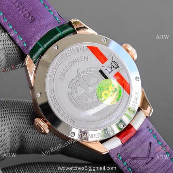Swiss Grade Copy Konstantin Chaykin Joker Halloween Watch Rose Gold 4