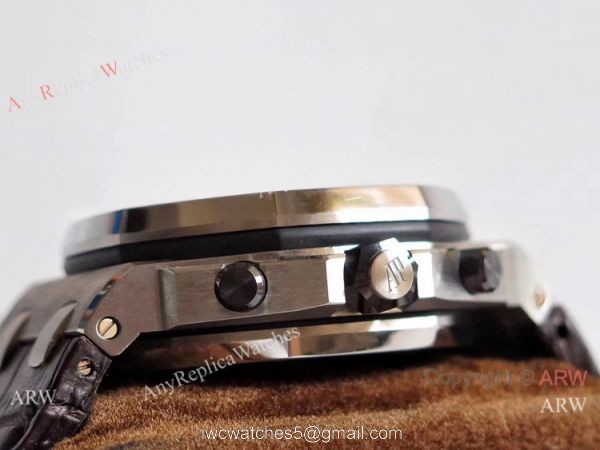 (JF) Replica Audemars Piguet Royal Oak Offshore Swiss 3126 Watch Blue Subdials 4