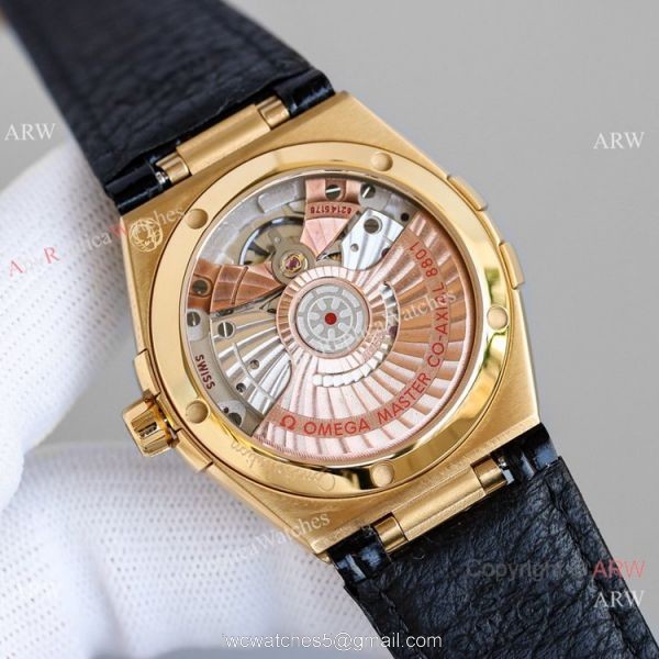 AAA Grade Swiss Clone Omega Constellation Gents Watch Yellow Gold 39MM 4
