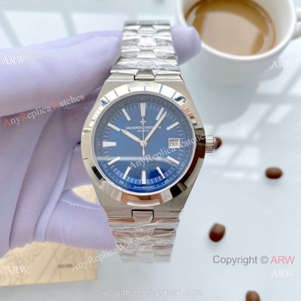 Copy Vacheron Constantin Geneve Overseas 42mm Watches Rose Gold 4