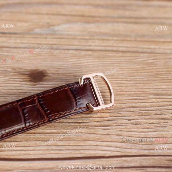 Swiss Fake Cartier Ballon Bleu 42mm XL Watch Rose Gold Diamond Case 4