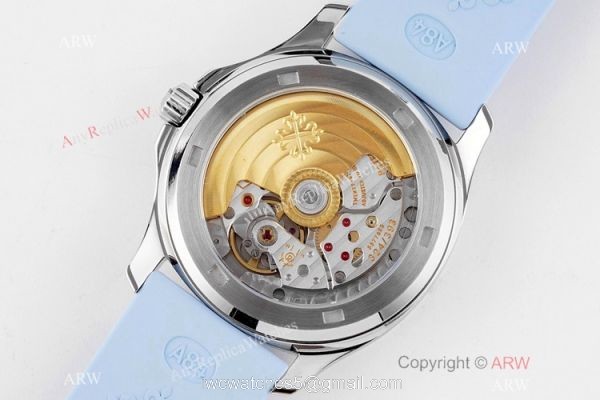 PPF Factory Patek Philippe Aquanaut Blue Version Watch Cal.324 Movement 4