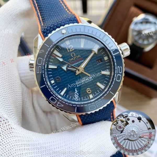 Copy Omega Skyfall 007 James bond Autoamtic Watches All Black Swiss Grade Case 4