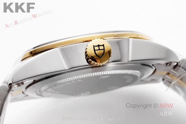 New Tudor Day Date Glamour Gold Watch 39mm Top Replica 4