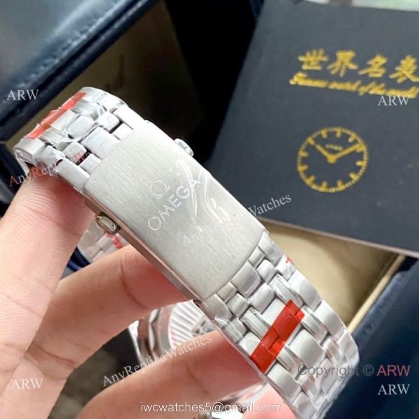 2021 New! Copy Omega Seamaster Diver 300m Nekton Edition Watch Stainless Steel 4