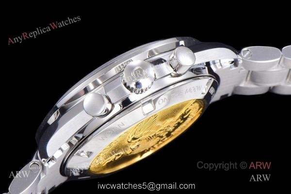 New Omega Speedmaster Moonwatch Black Ceramic Watch OM Factory 42mm Replica 4
