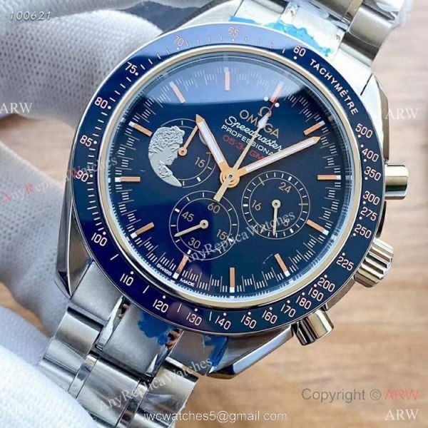 2021 New Omega Speedmaster Apollo 11 Stainless Steel Watches 42mm 4