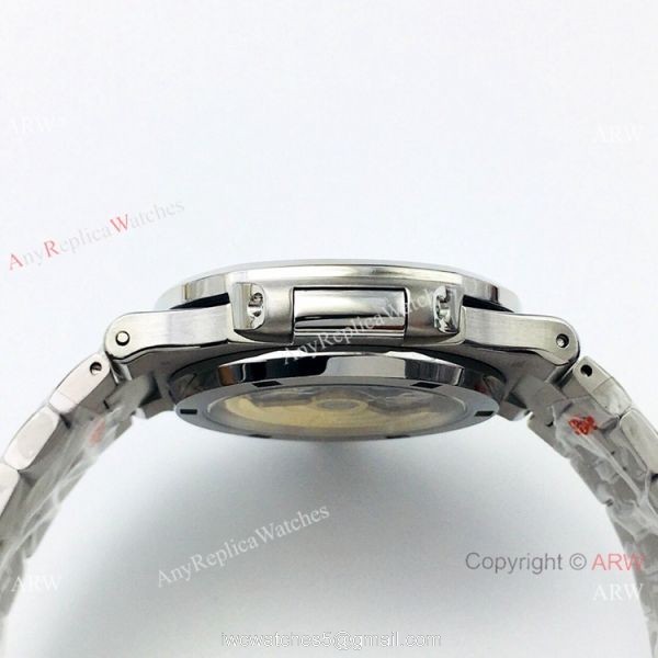 PFF Factory Replica Patek Philippe Nautilus Watch New Onyx Face 4