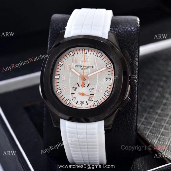 Best Clone Patek Philippe Aquanaut VK Quartz Watches Solid Black 4
