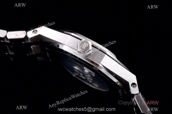 JF Factory Best Copy Audemars Piguet Lady Royal Oak Watch Blue Face 33mm Quartz Movement 4