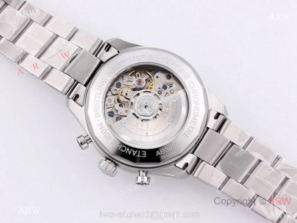 2021 New! Swiss Grade 1 Breitling Premier B01 7750 Chronograph Watch Men 4