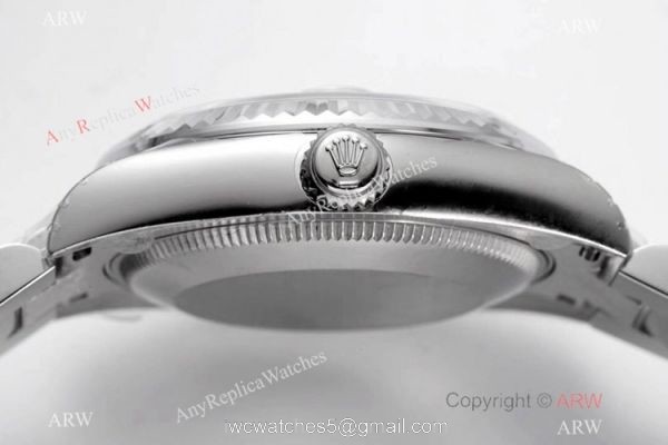 Swiss Clone Rolex Datejust Presidential 31mm Watch SS Blue Dial 4