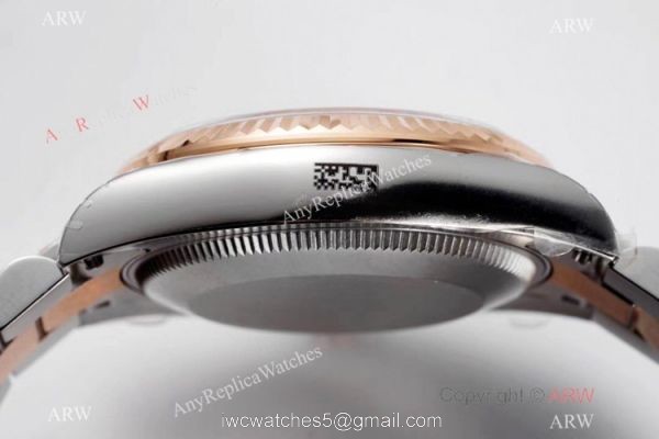 Swiss Clone Rolex Oyster Perpetual Datejust President Watch Chocolate Diamond Dial 31mm 4