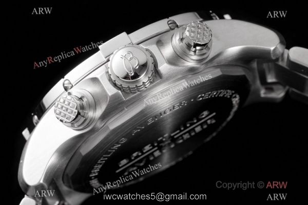 Swiss Copy Breitling Super Avenger II 7750 Stainless steel Watch New! 4