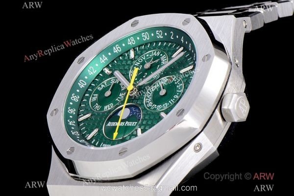 BF Factory Swiss Audemars Piguet Perpetual Calendar 26606 Watch Green Dial 4