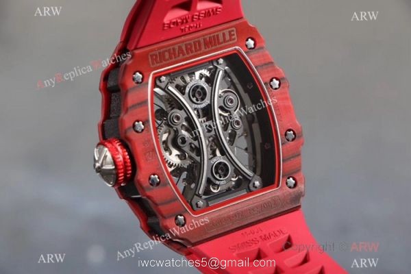 KV Factory Copy Richard Mille Tourbillon Pablo Mac Donough RM53-01 Watch TPT Carbon 4