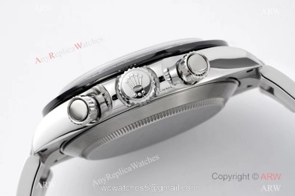 Super Clone Rolex Daytona 316L Stainless Steel Panda Dial Watch 1-1 VRF Swiss 7750 Movement 4