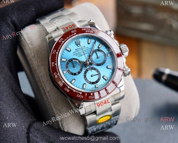 Super Clone Rolex Ice Blue Daytona Noob 1:1 Best Edition V10 version Watch 4