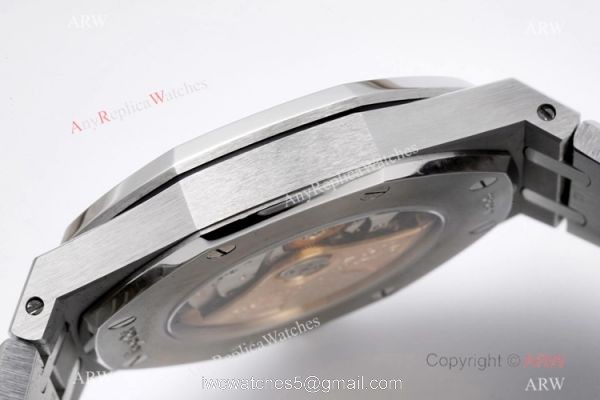 New! ZF Factory V2 Version Audemars Piguet Royal Oak 15400 Watch Stainless Steel Blue Dial 4