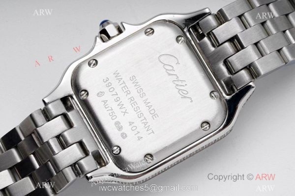 AC Factory Swiss Copy Panthere De Cartier Watch Iced Out Cartier 4