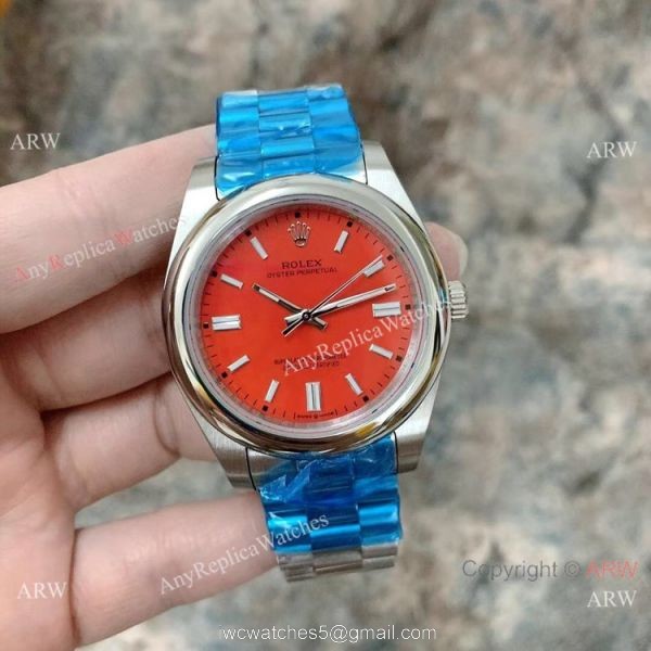 2020 New Rolex Oyster Perpetual 41mm Watch Stainless Steel President Band Green Dial 4