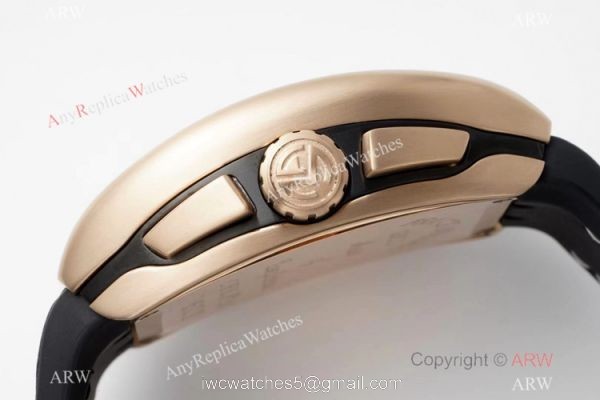 Swiss Grade 1-1 Replica Franck Muller Vanguard Yachting V45 Seagull 7750 Chrono Watch Smoky gray Dial 4