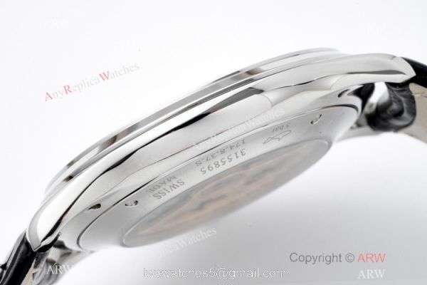 ZF v2 Version Jaeger-LeCoultre Master Ultra Thin Q1288420 Replica Watch Silver Dial 4