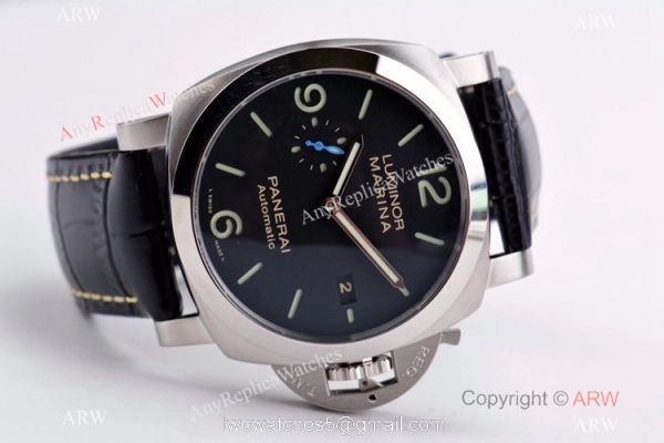 VS Factory Panerai Luminor Marina 1950 3 Days PAM 1312 Watch Black Dial 44mm 4