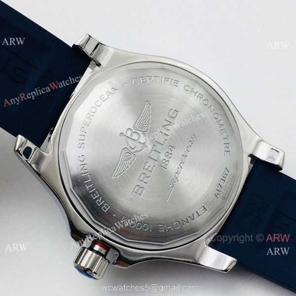 2021 New! TF Factory Breitling Superocean 44 Automatic White Dial Watch 2824 Movement 4