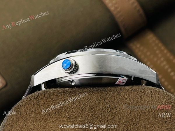 CF Factory 1:1 Copy Longines Spirit ETA7753 Chronograph Watch Brown Leather Strap 4