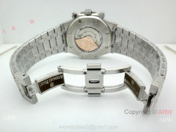 Best Replica Audemars Piguet Royal Oak Blue Chronograph Watch 41mm 4