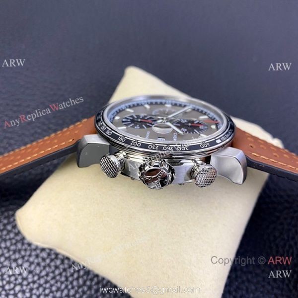 Swiss Grade one Chopard Mille Miglia GTS Azzurro Watch Gray Dial V7 Factory 4