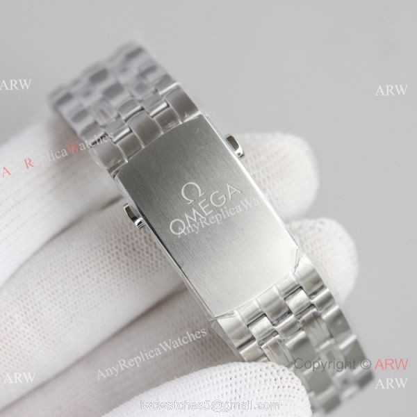 JH Factory Omega Seamaster James bond 8500 Watch Green Ceramic Bezel 4