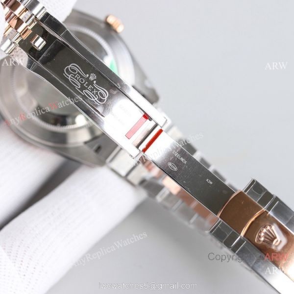 (TW) Swiss Copy Rolex Datejust II Seagull 2824-2 Watches 41mm Jubilee Two Tone Rose Gold 4