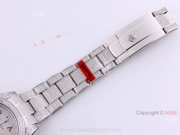 Diamond Rolex Datejust 41 For Men High End Replica Watches 4