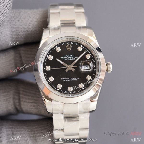Swiss Quality Copy Rolex Datejust ii 41 Watch Citizen 8215 Movement Green Gradient Face 4