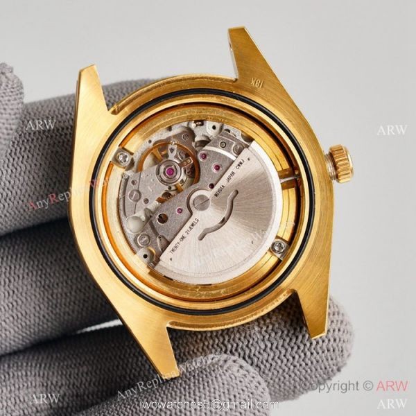 Swiss Quality Rolex Oyster Perpetual Datejust 41mm Watch Two Tone Oyster Palm Dial 4