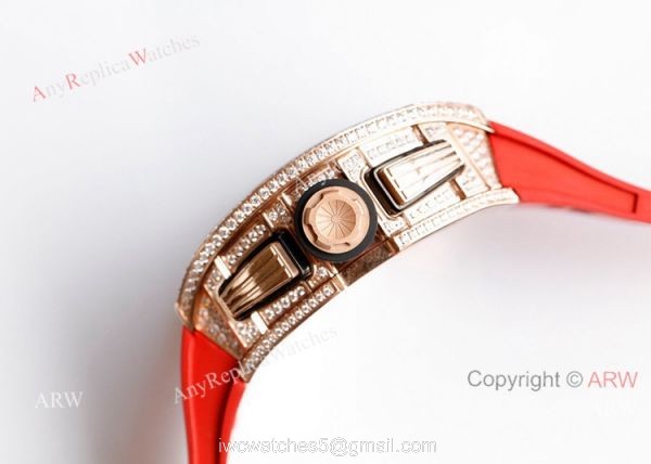 Diamond Richard Mille RM 11-FM Felipe Massa Chronograph Watches Best Replica 4