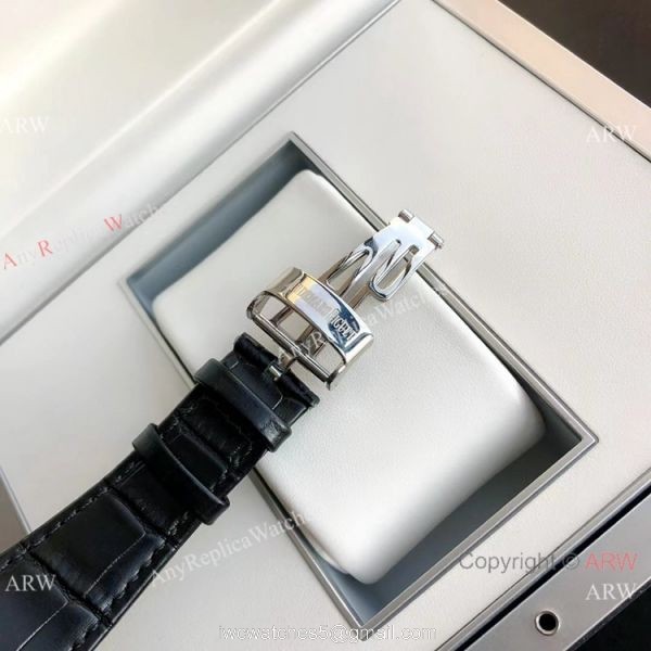 2021 NEW! Clone Audemars Piguet Royal Oak Jumbo Watch Green Leather Strap 4