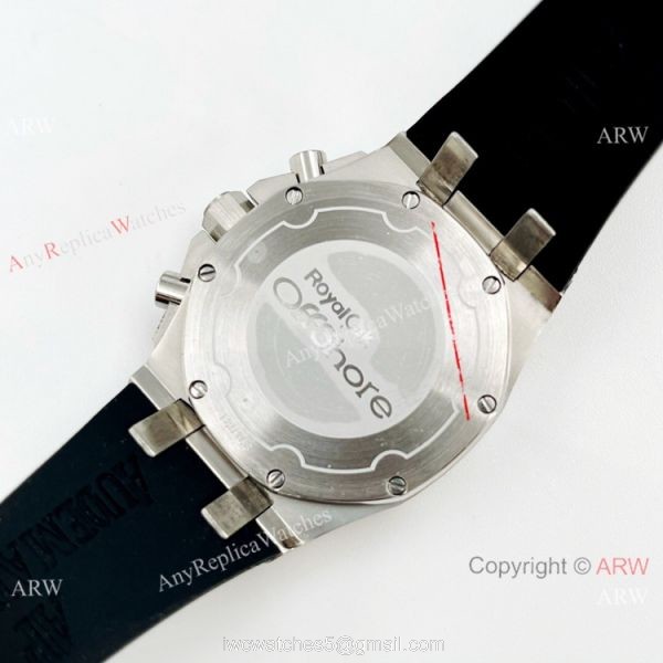 Knockoff Audemars Piguet Lady-Royal Oak Offshore Watch Diamond and Black 4