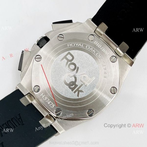 High-end Copy Audemars Piguet Offshore Chronograph Watch Black Bezel 4