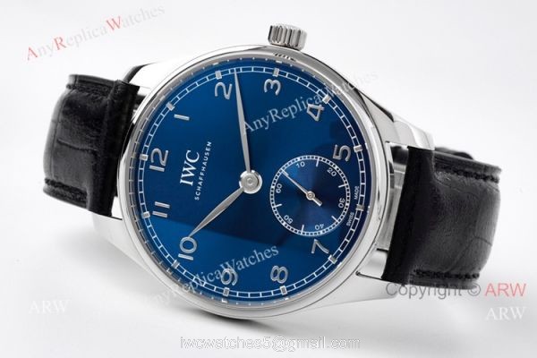 ZF Factory Iwc Portugieser Automatic Blue Dial 40mm Superclone Watch 4